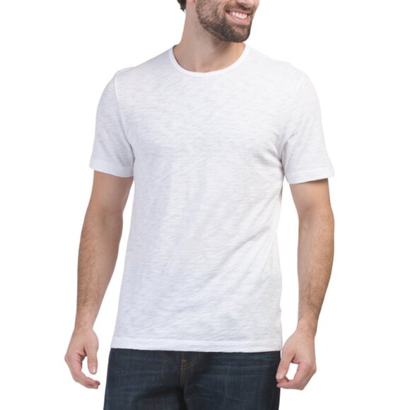THEORY White Sorena Slub Precise Tee - Picture 1 of 2
